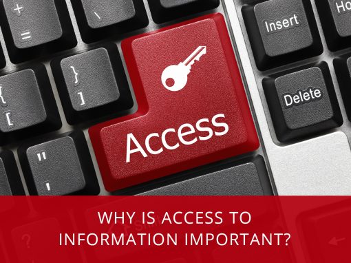 Why is access to information important?